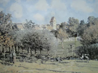 Die Kirche von Noisy-le-Roi